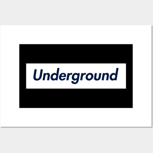 SUPER LOGO UNDERGROUND Posters and Art